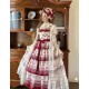 Honey Machine The Cherry Is Ripe Overdress and Tiered Long JSK(3rd Reservation/Full Payment Without Shipping)